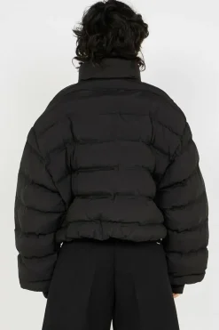 RELAXED SHORT PUFF - Doudoune | Noir