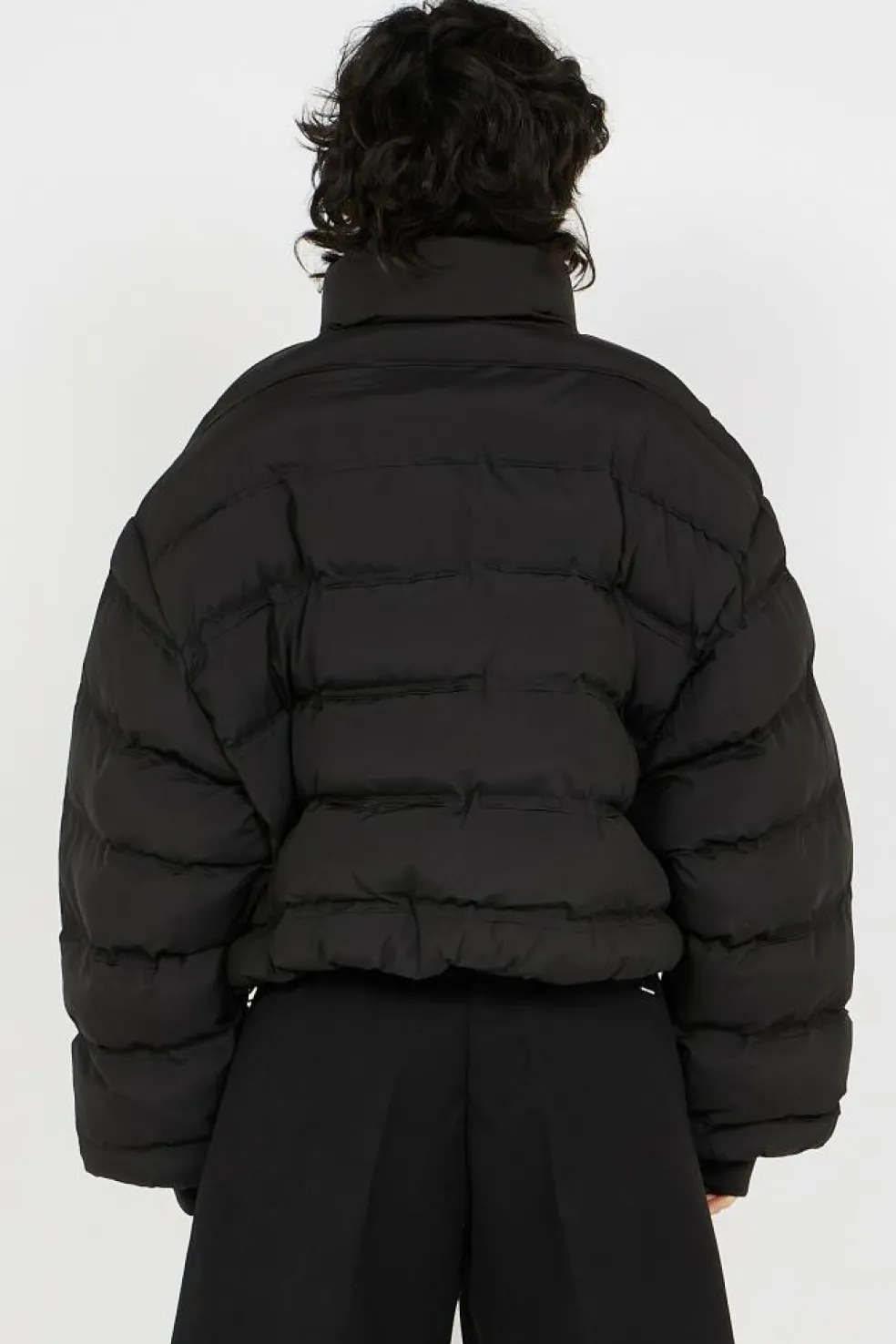 RELAXED SHORT PUFF - Doudoune | Noir