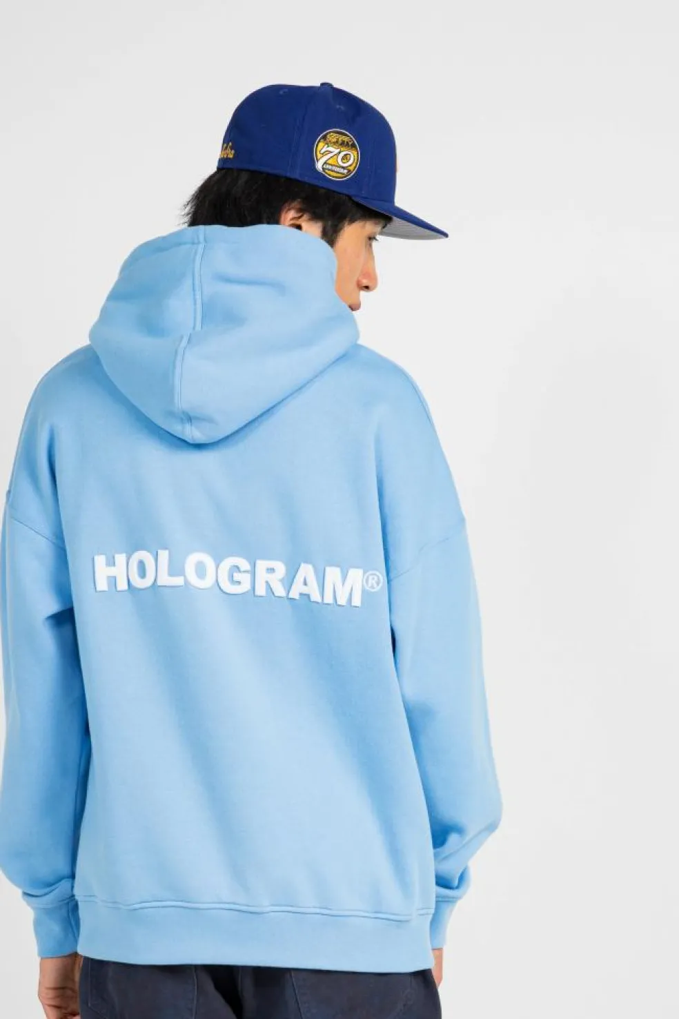 RELIEF BLUE - Hoodie | Bleu