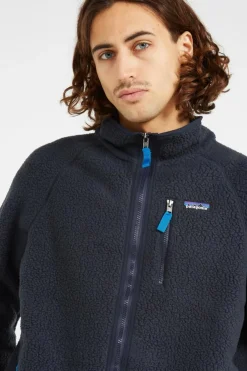 Retro Pile Fleece - Polaire | Bleu