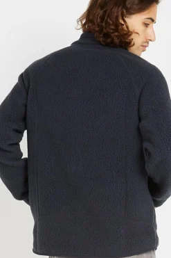 Retro Pile Fleece - Polaire | Bleu