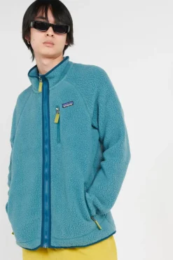 Retro Pile Fleece - Polaire | Bleu