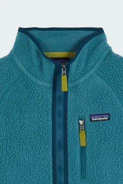 Retro Pile Fleece - Polaire | Bleu