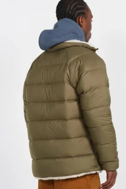 Reversible Silent Down - Doudoune | Kaki