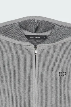 RIB KNIT - Gilet | Gris