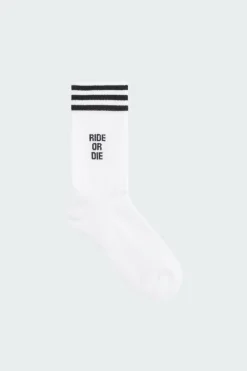 RIDE OR DIE - Chaussettes | Blanc