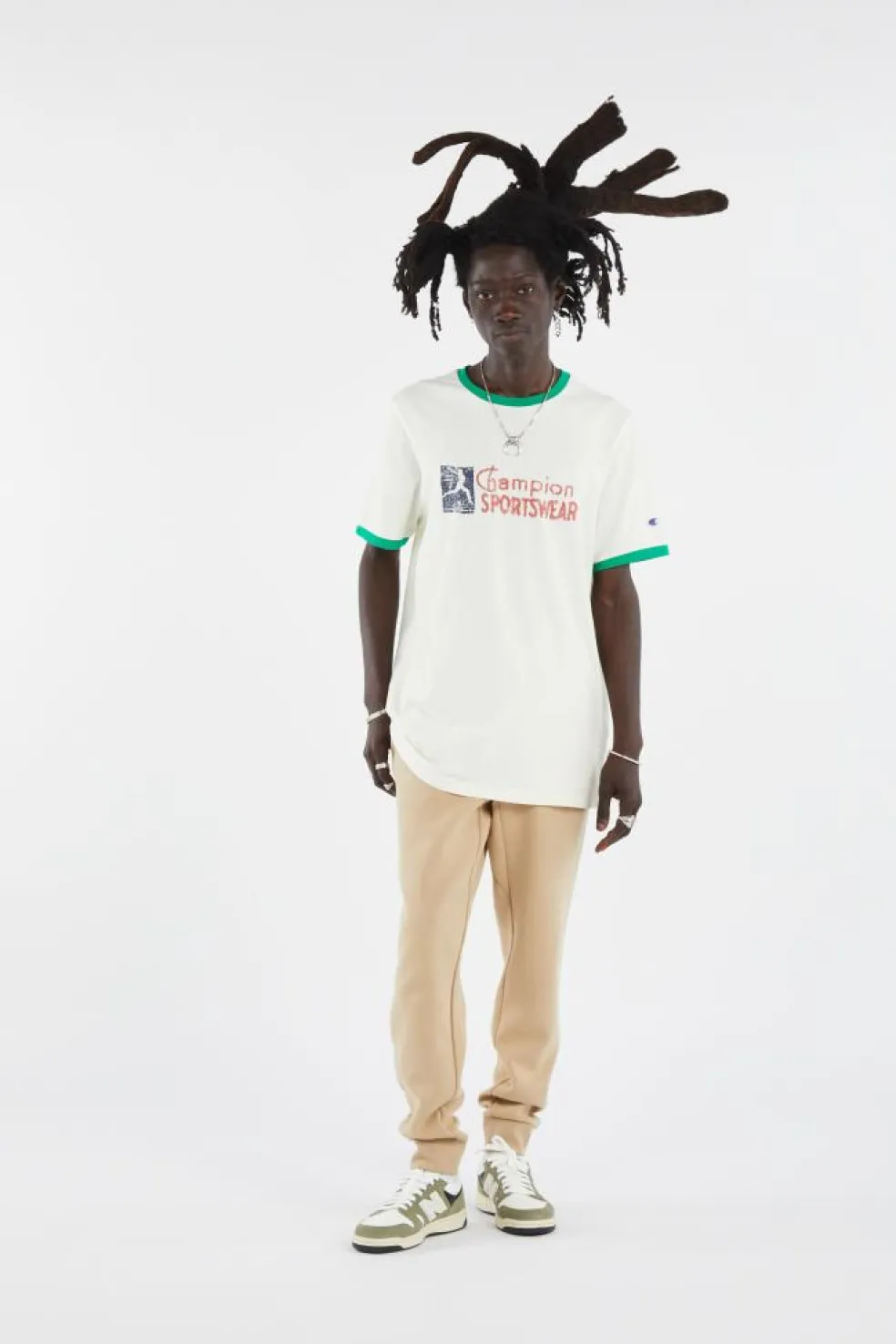 RINGER - T-shirt | Beige