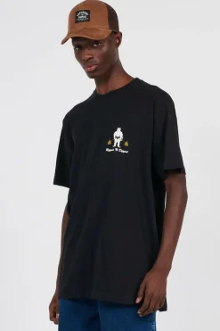 Ripped and Dipped Tee - T-shirt | Noir