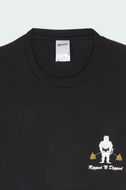 Ripped and Dipped Tee - T-shirt | Noir