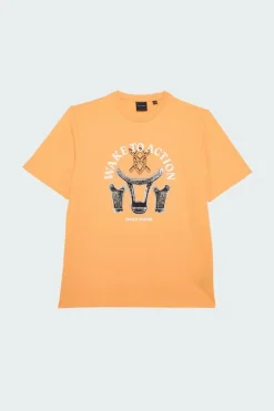 rivo ss t-shirt - t-shirt | Orange