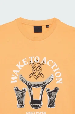 rivo ss t-shirt - t-shirt | Orange