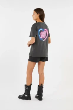 RLX NEON SS TEE - T-shirt | Noir