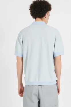 ROCKY KNIT POLO SS OAK BUFF - Polo | Beige