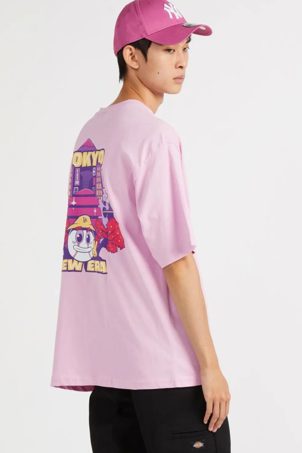 RPHC OS TEE NEWERA - T-shirt | Rose