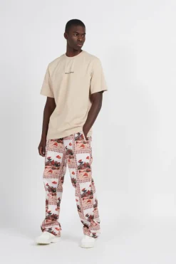 rudo ss t-shirt - Tee-shirt | Beige