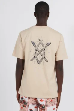 rudo ss t-shirt - Tee-shirt | Beige