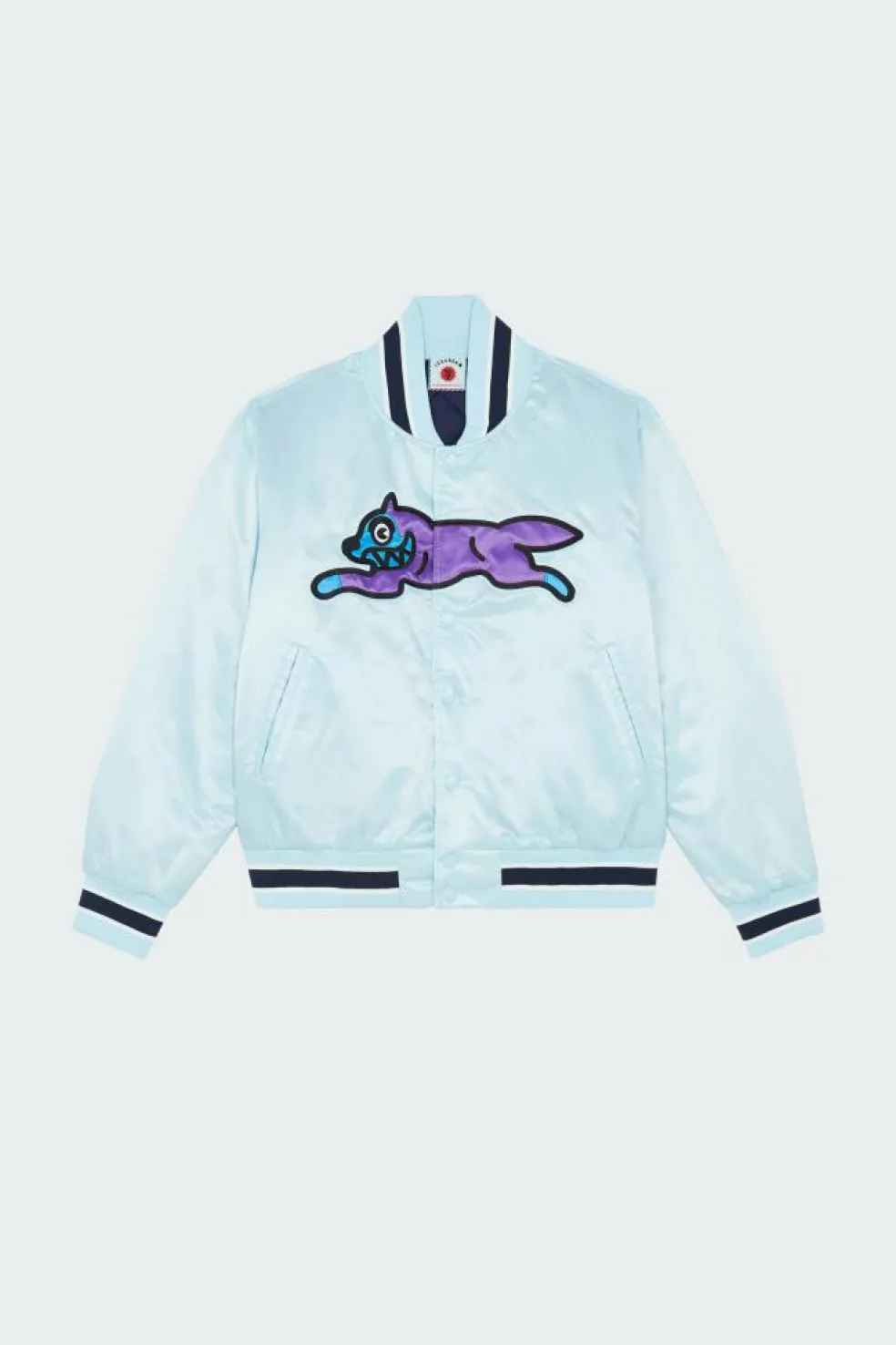 RUN DOG SATIN BOMBER - Bomber | Bleu