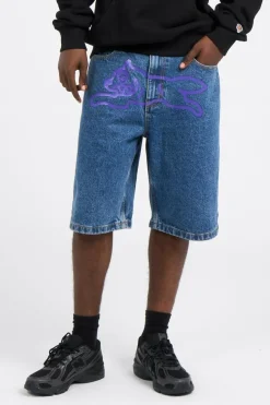 RUNNING DOG - Short | Bleu