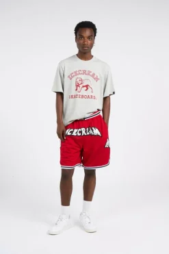 RUNNING PUPPY APPLIQUE - Short | Rouge