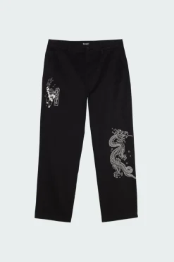 Ryu Wide Leg Pants - Pantalon | Noir
