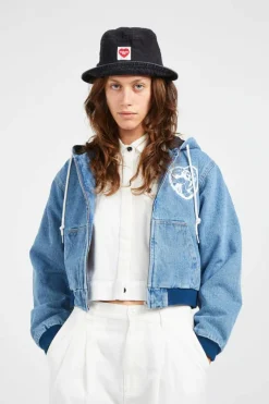 SALINA BOMBER LIN LIGHT I - Veste | Bleu