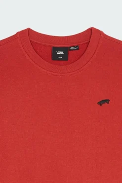 SALTON LOOSE FT CREW - Sweatshirt | Rouge