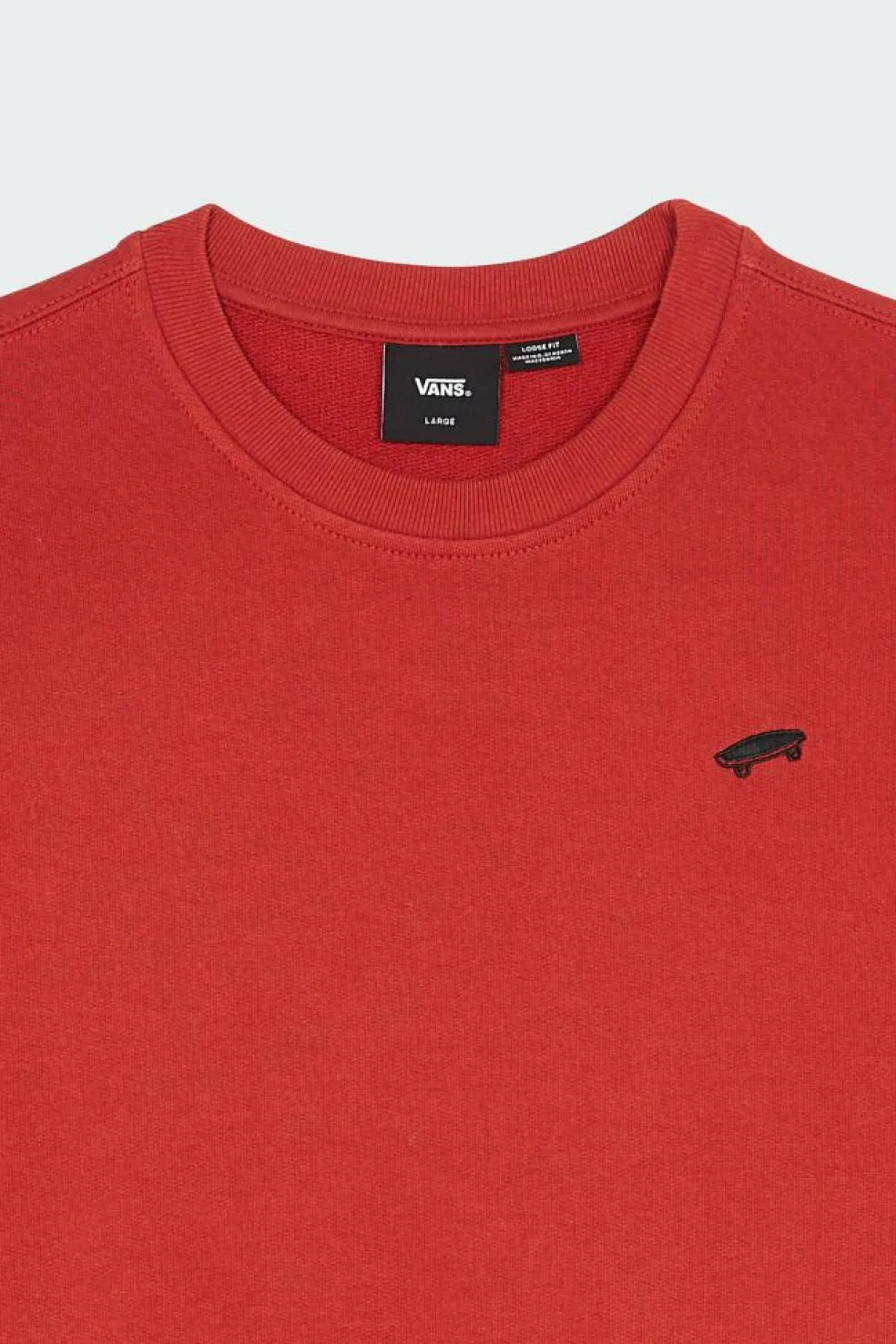 SALTON LOOSE FT CREW - Sweatshirt | Rouge