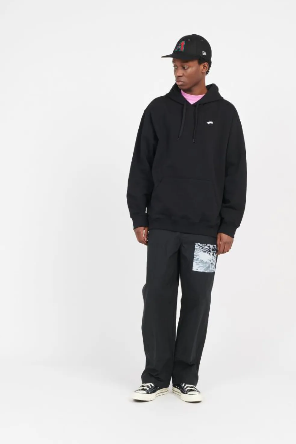 SALTON LOOSE FT PO - Sweatshirt | Noir