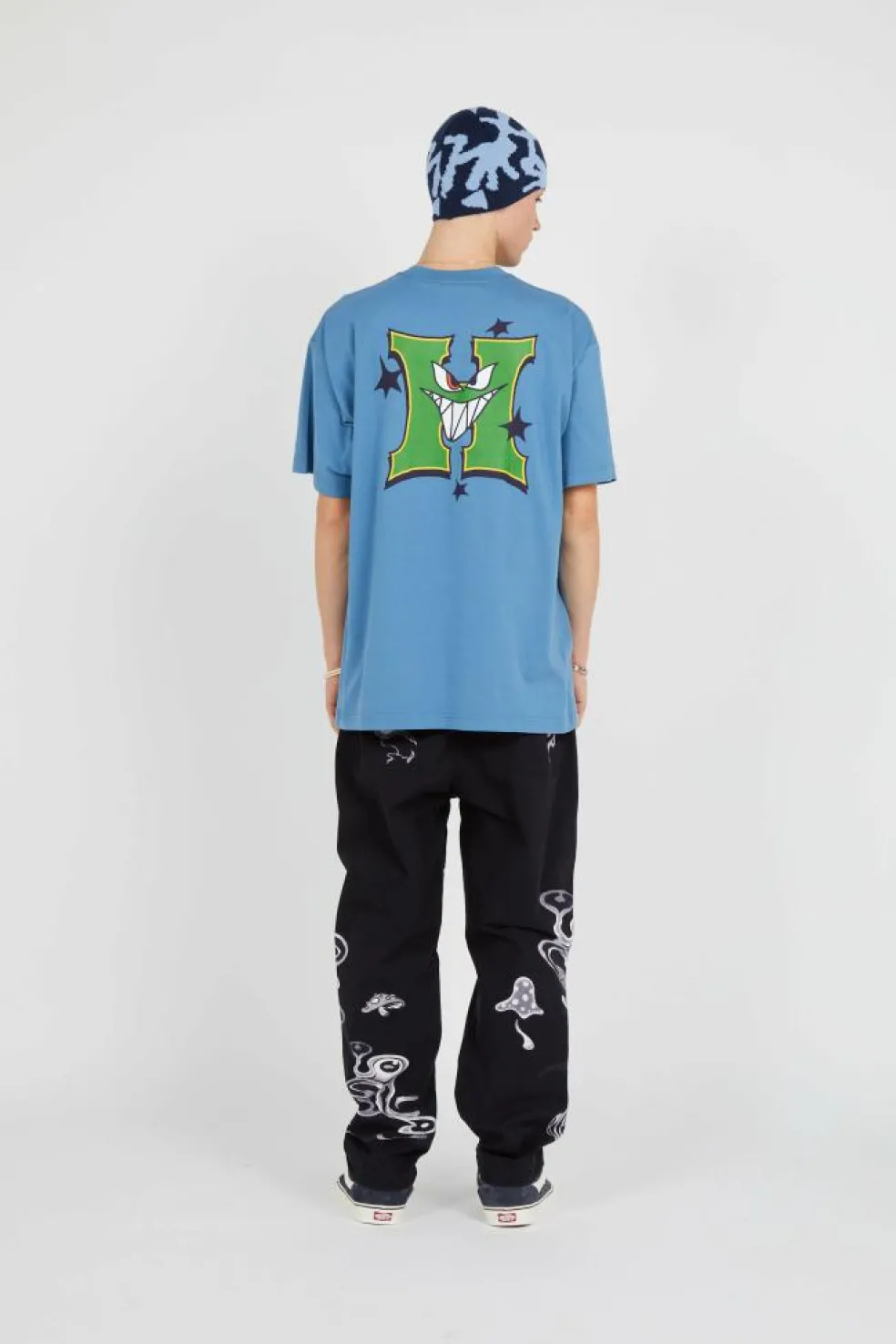 SASSY H SS - T-shirt | Bleu