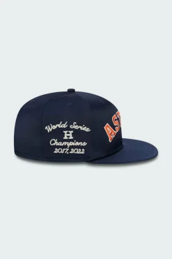SATIN SCRIPT HOU - Casquette | Bleu