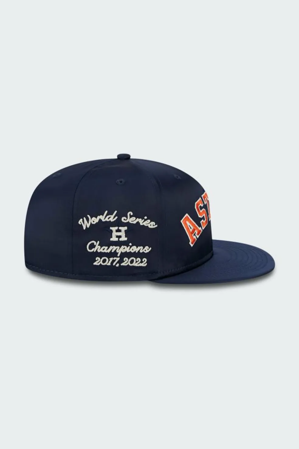 SATIN SCRIPT HOU - Casquette | Bleu