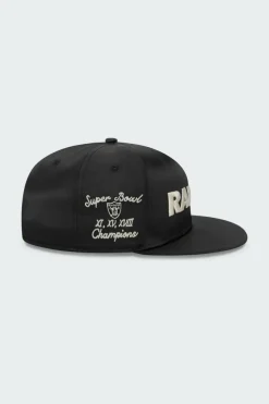 SATIN SCRIPT LAS - Casquette | Noir