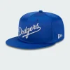 SATIN SCRIPT LOS - Casquette | Bleu