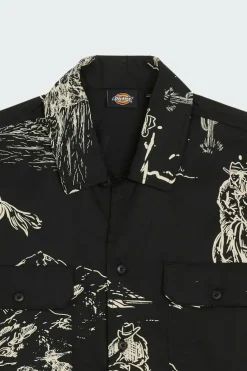 SAVAGE WORK SHIRT BLACK - Chemise | Noir