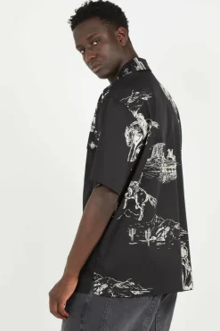 SAVAGE WORK SHIRT BLACK - Chemise | Noir