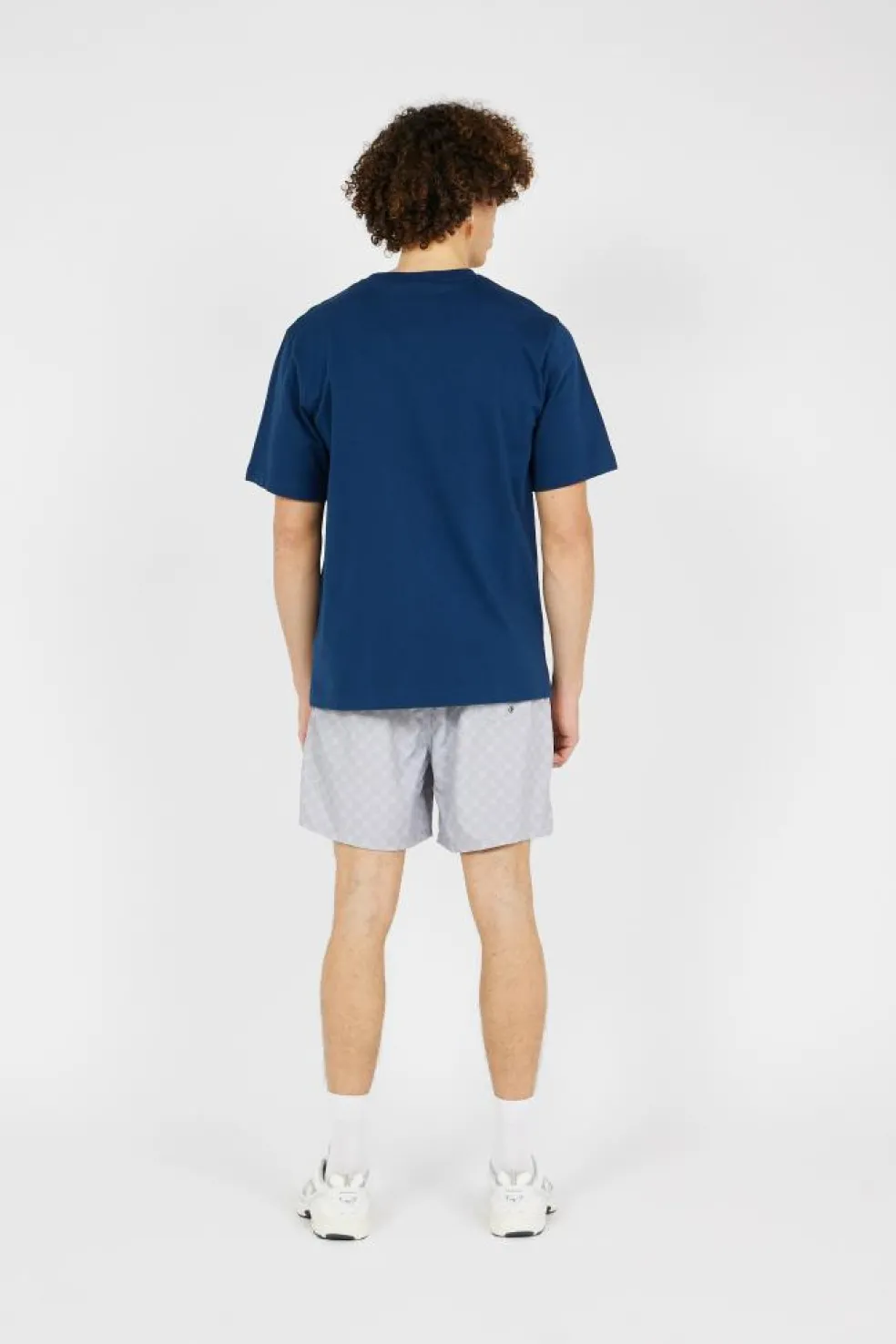 scratch logo ss t-shirt - T-shirt | Bleu