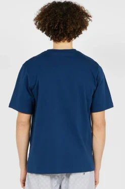 scratch logo ss t-shirt - T-shirt | Bleu
