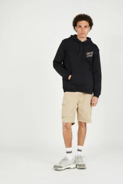 Screaming Grizzly Hood - Hoodie | Noir