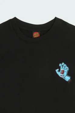 Screaming Hand Chest - T-shirt | Noir
