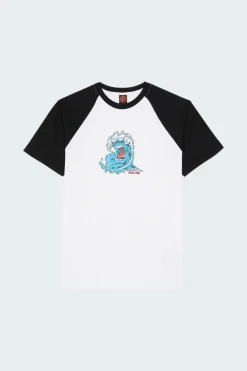 Screaming Wave Front Raglan - T-shirt | Multicolore