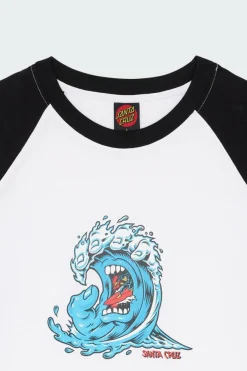 Screaming Wave Front Raglan - T-shirt | Multicolore