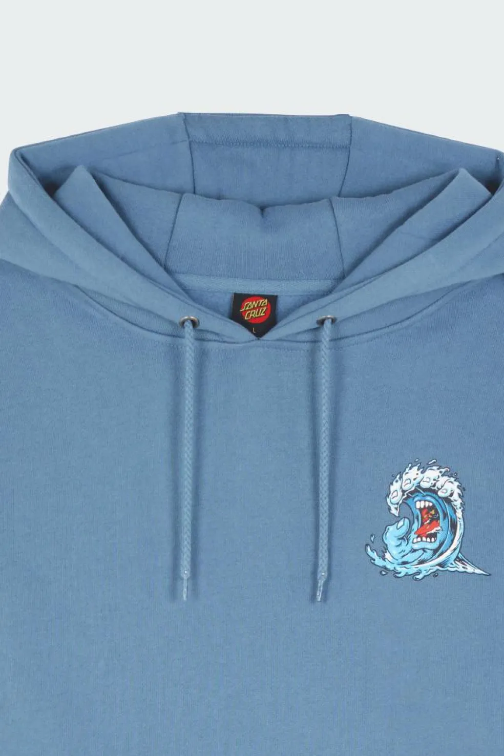 Screaming Wave Hood - Hoodie | Bleu