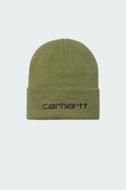 Script Beanie - Bonnet | Kaki