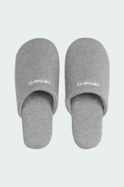 SCRIPT EMBROIDERY - Chaussons | Gris