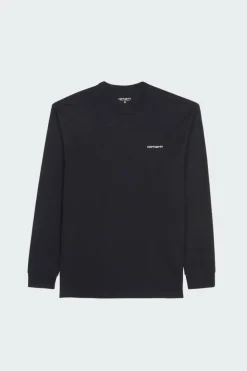 Script Embroidery - T-shirt | Noir