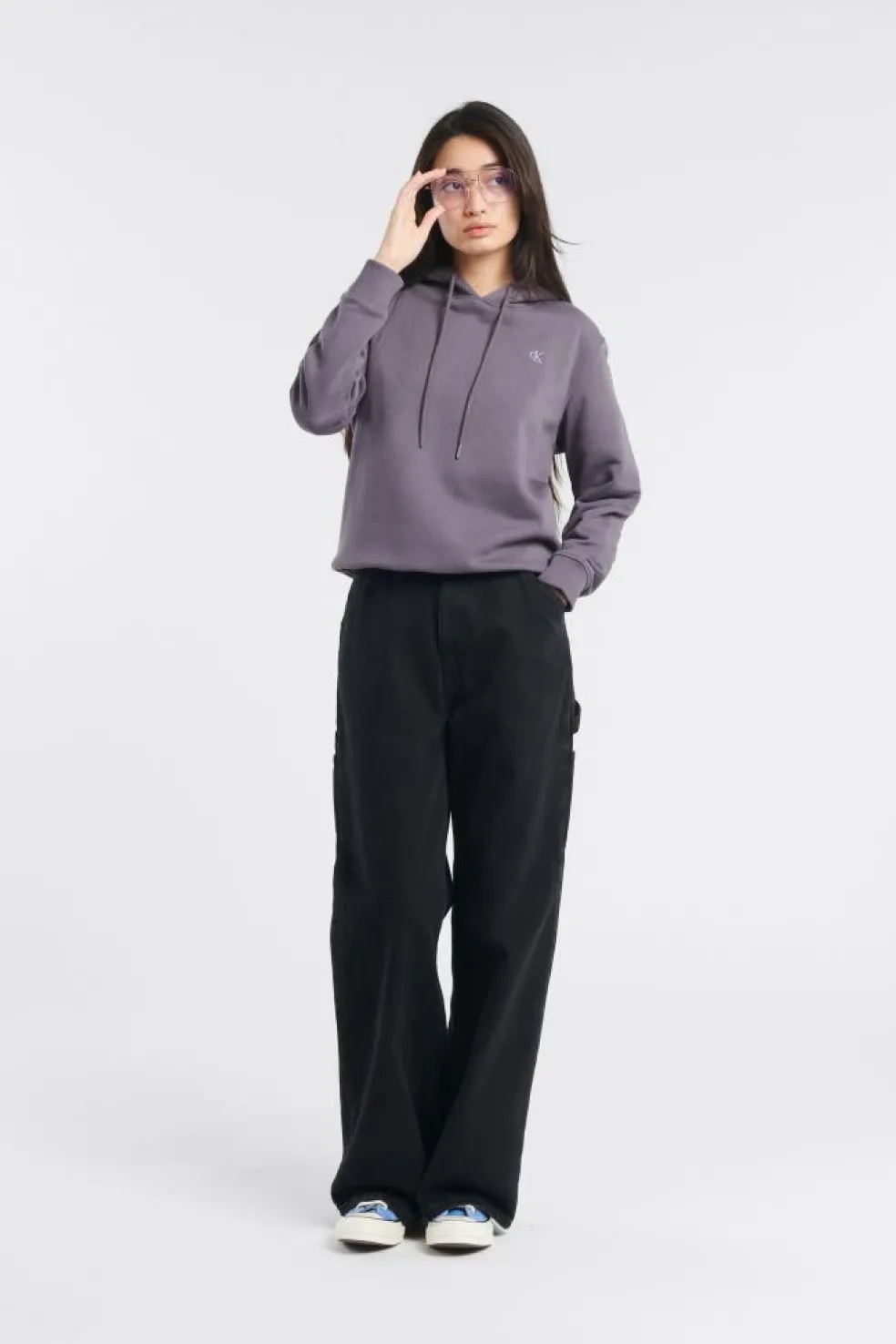 SCRIPT GRAPHIC REGULAR - Hoodie | grey