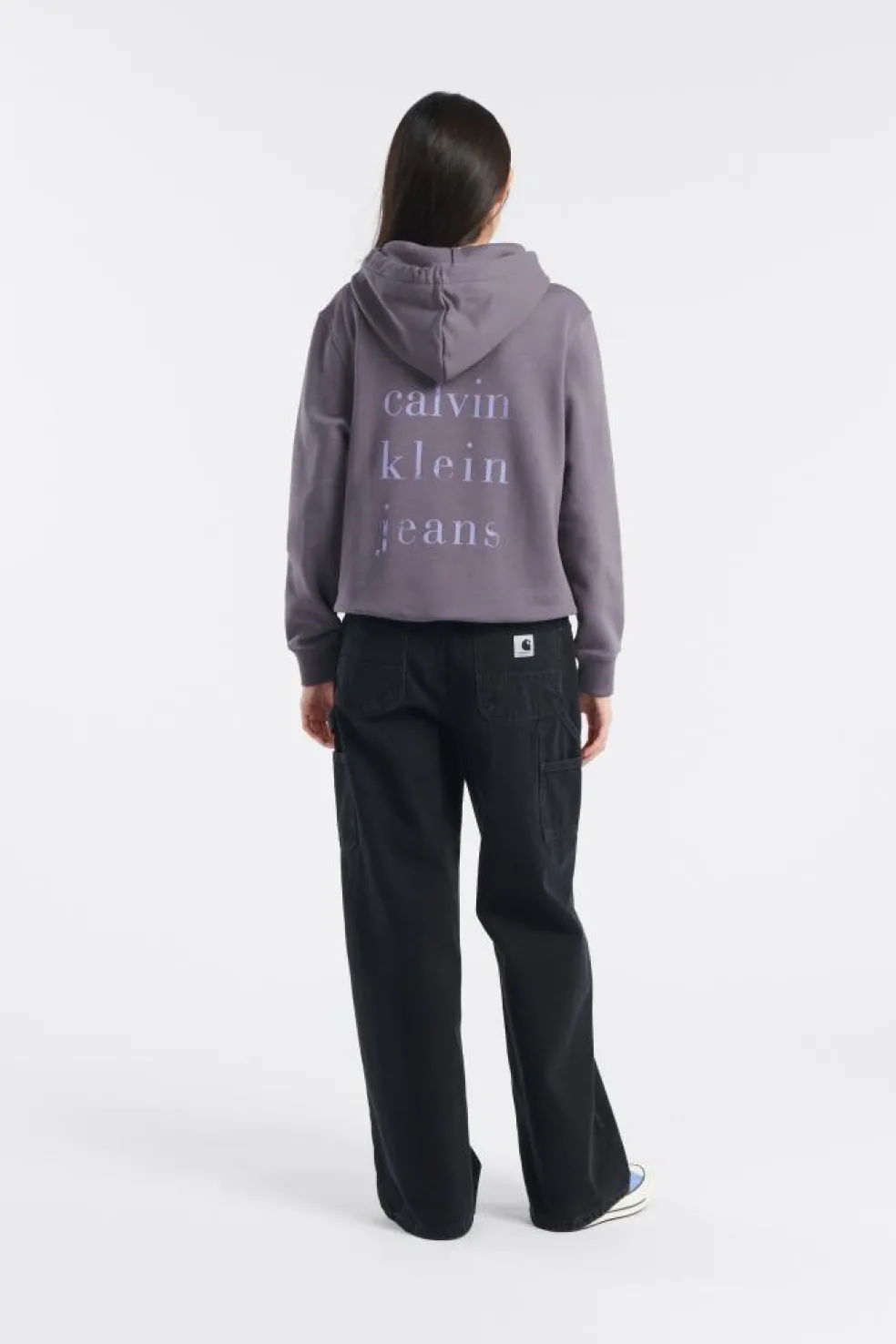 SCRIPT GRAPHIC REGULAR - Hoodie | grey