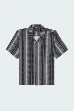 SCRIPT STRIPE - Chemise | Noir