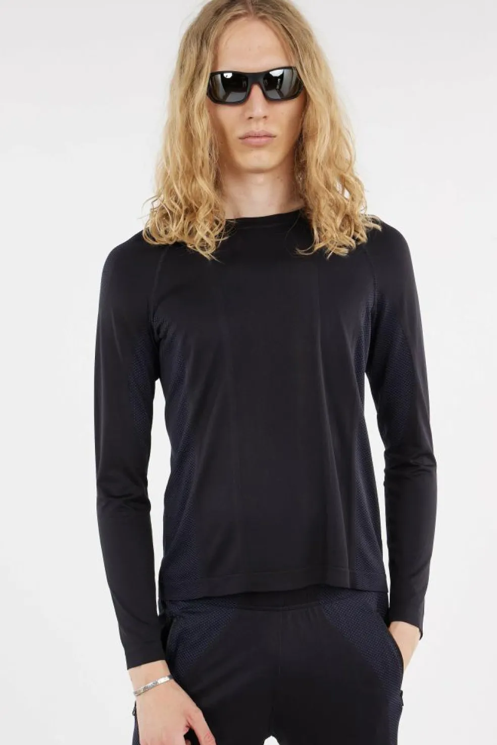 Seamless LS T-Shirt - T-shirt | Noir