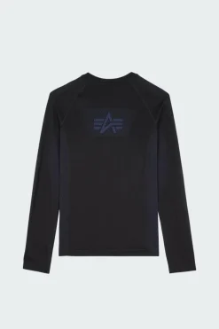 Seamless LS T-Shirt - T-shirt | Noir